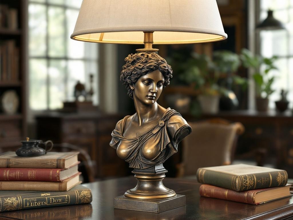 Base Lampada In Metallo