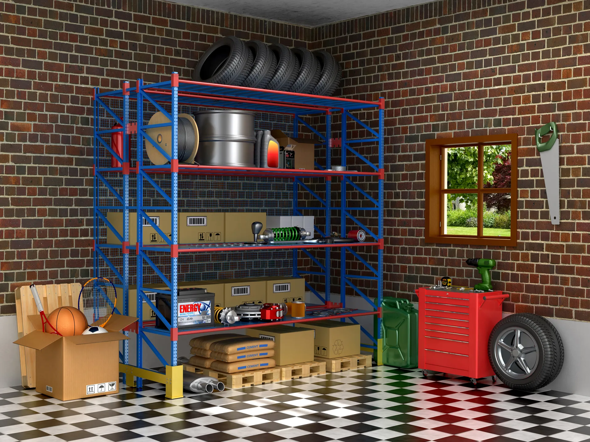 Organizzare Garage 05