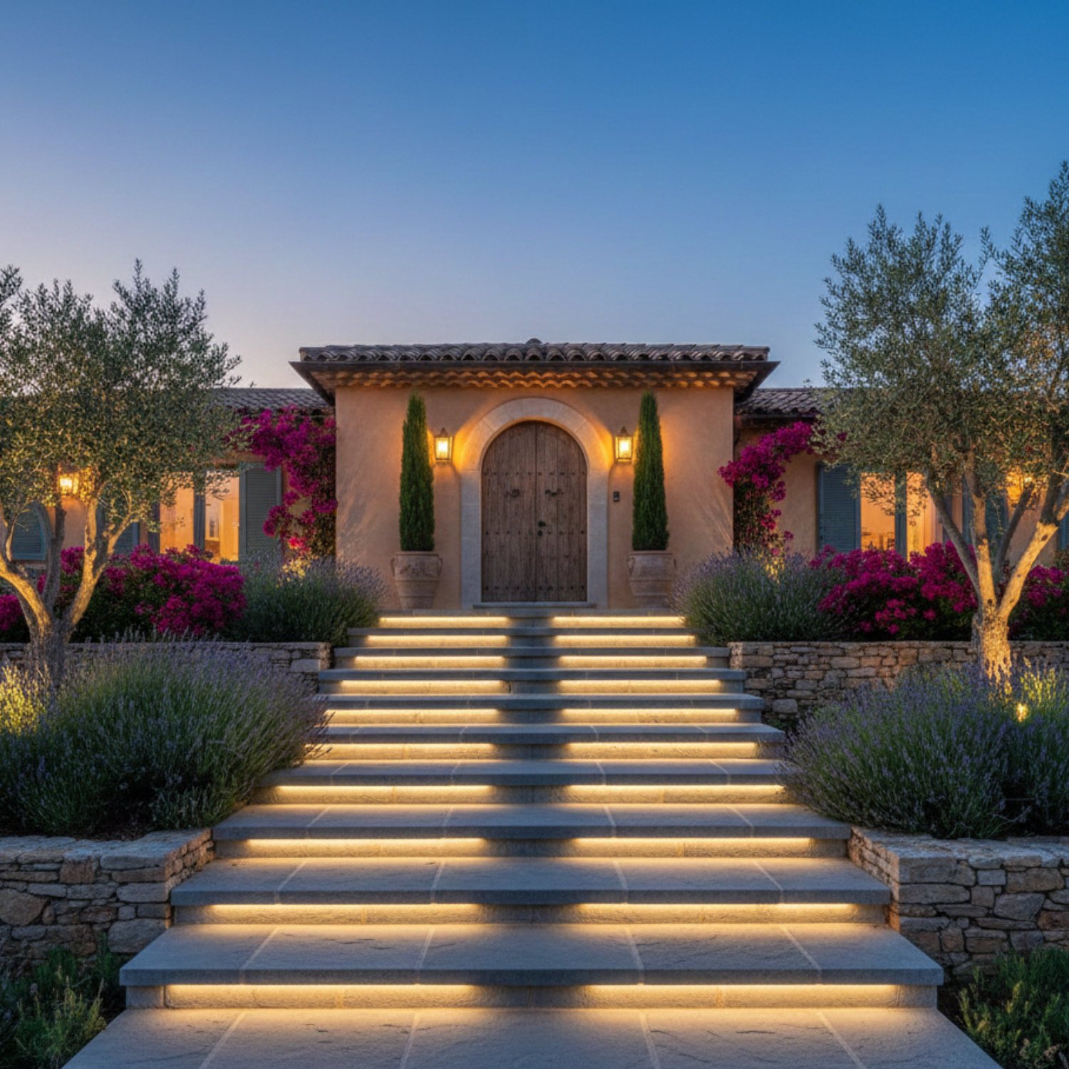 Illuminazione Giardino Illuminazione Gradini Esterni