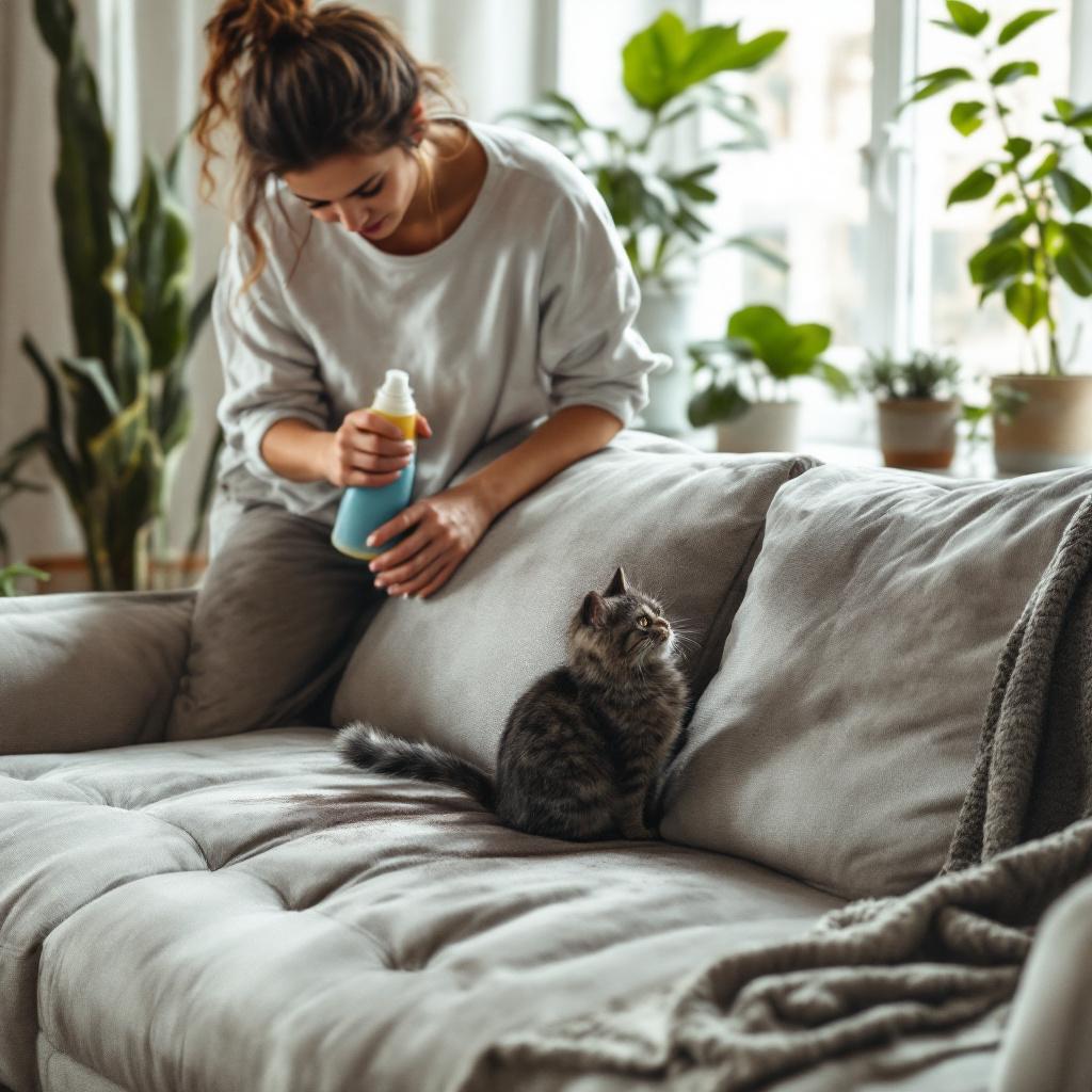 Come Pulire Il Divano Dalla Pipi Del Gatto
