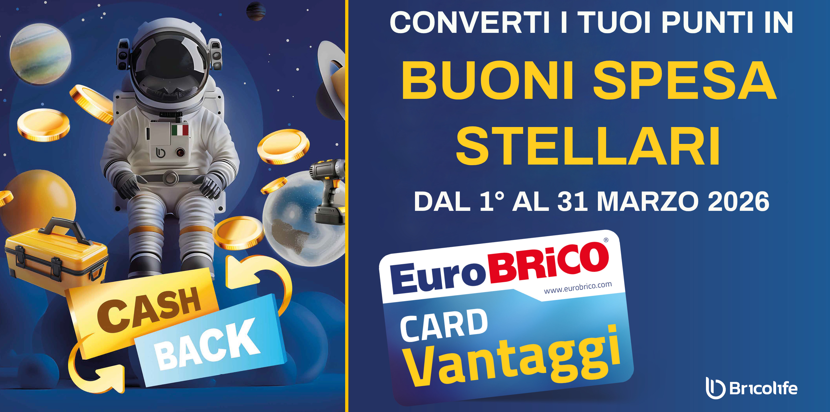 Raccolta punti +ACQUISTI+RISPARMI: inizia ad accumulare!