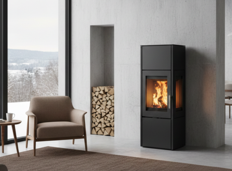 Copertina Stufa A Pellet Senza Canna Fumaria