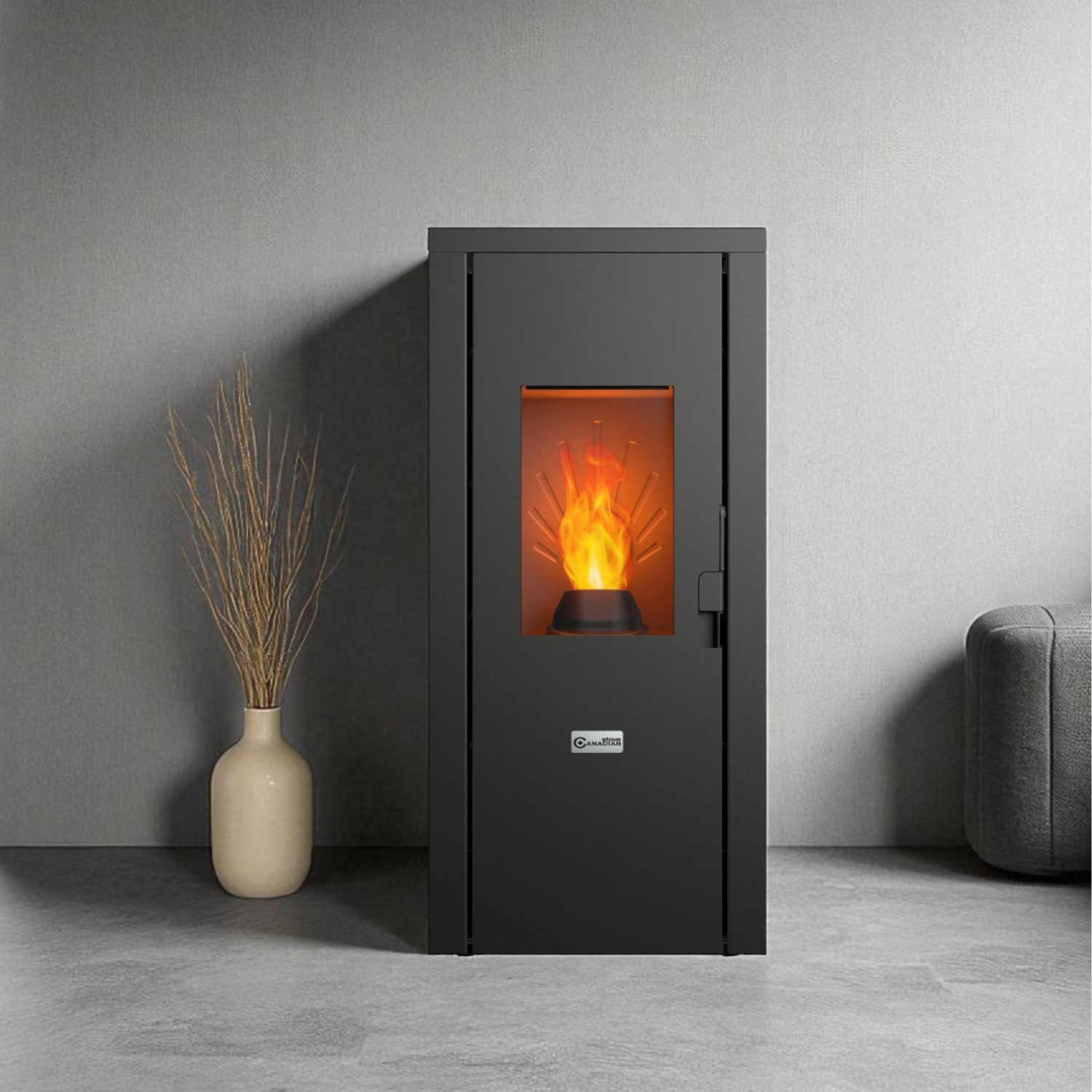 Come Riscaldare Casa Senza Termosifoni Stufa Nera