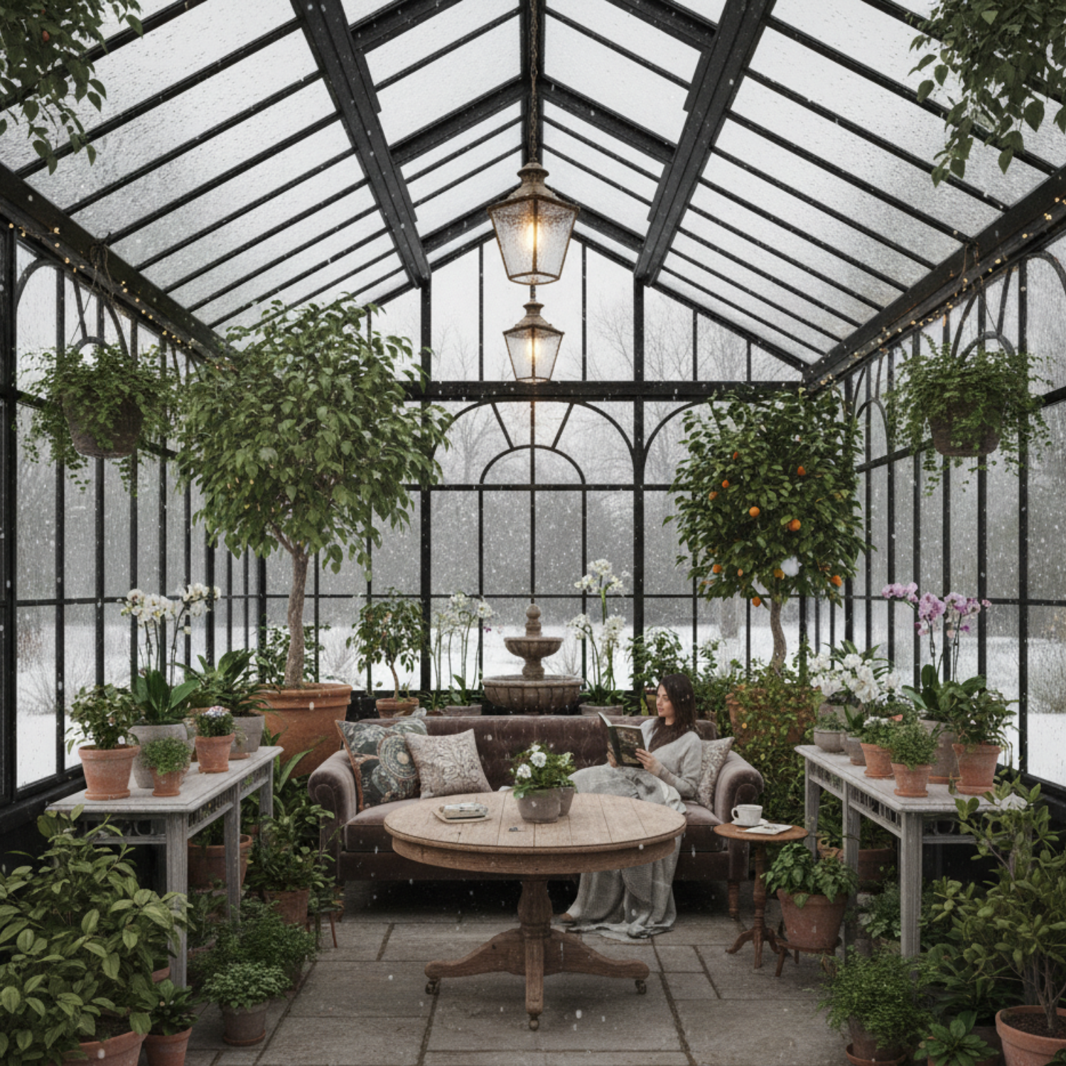 Giardino Inverno Serra