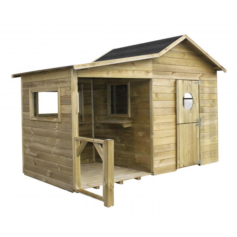 Casetta Legno Bambini Eurobrico 10310 1