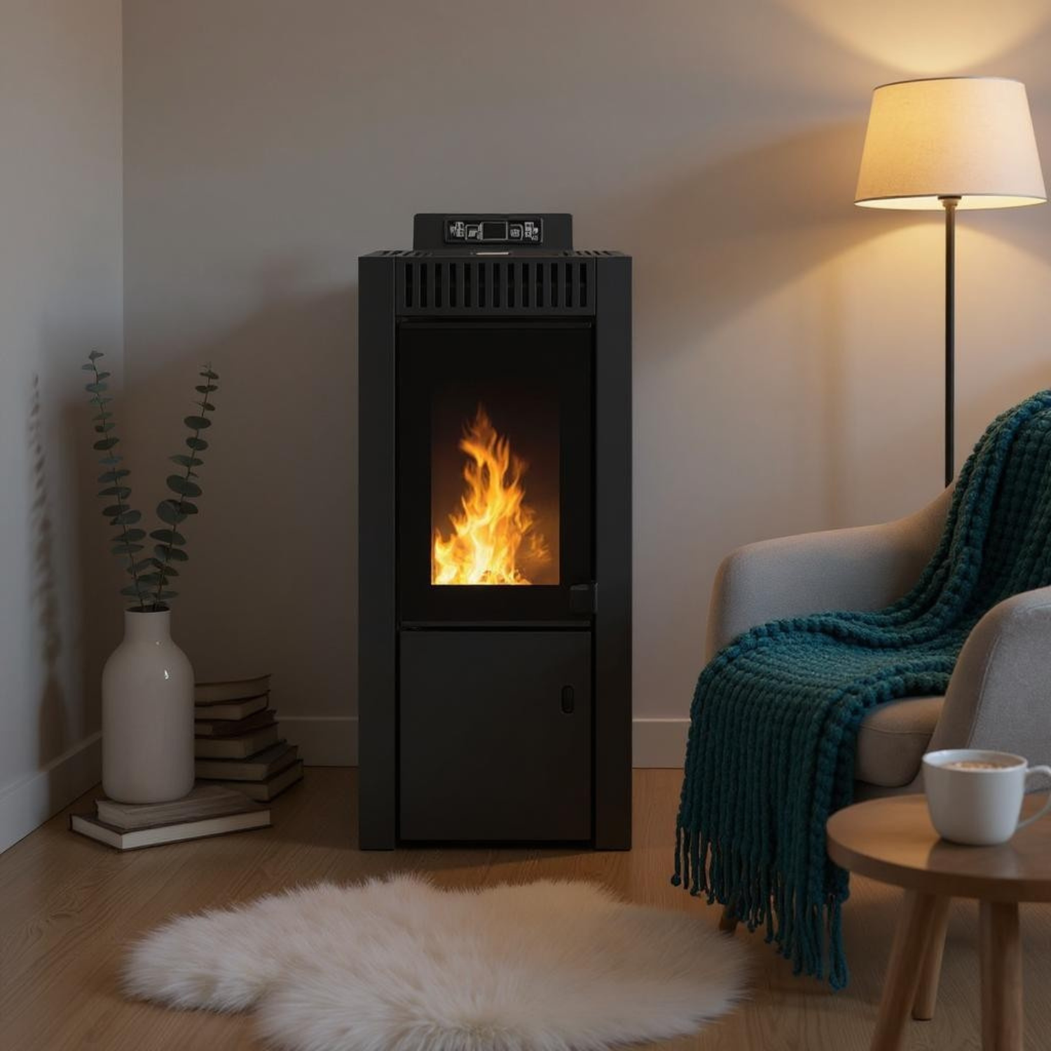 Come Riscaldare Casa Semza Termosifoni Stufa A Pellet