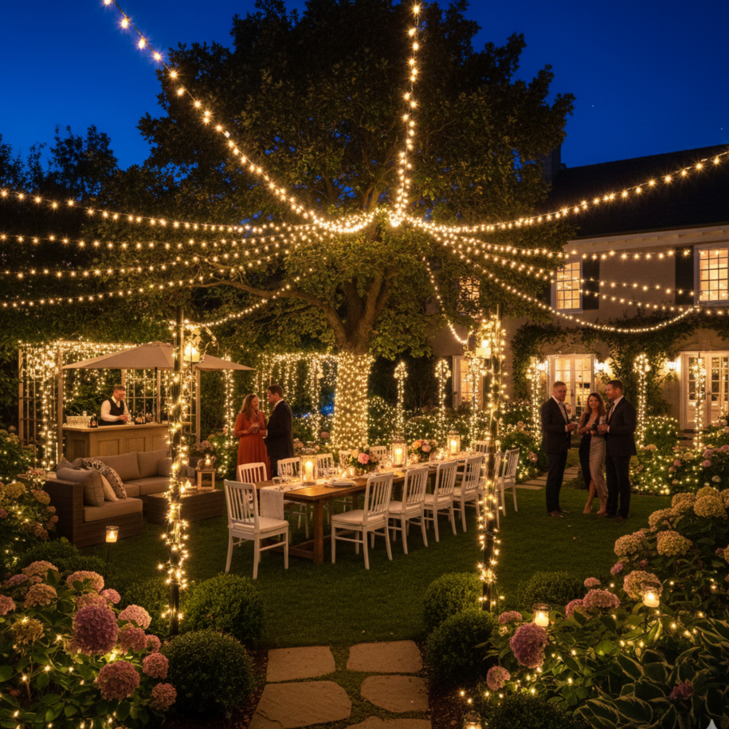 Illuminazione Giardino Illuminazione Giardino Catena Luminosa