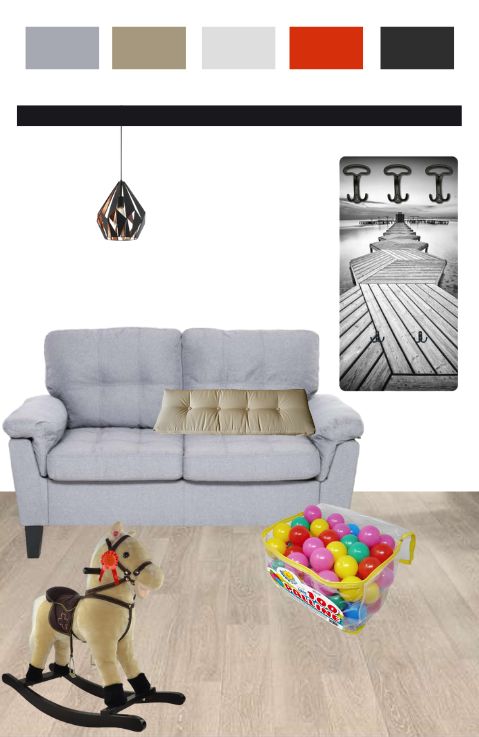Cuscino schienale per divano pallet colore turchese - 120x40x10 cm